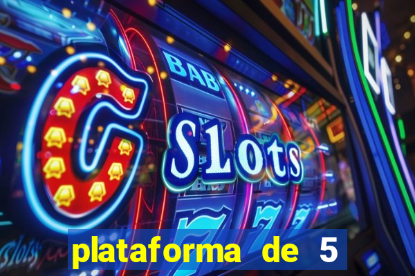 plataforma de 5 reais tigre